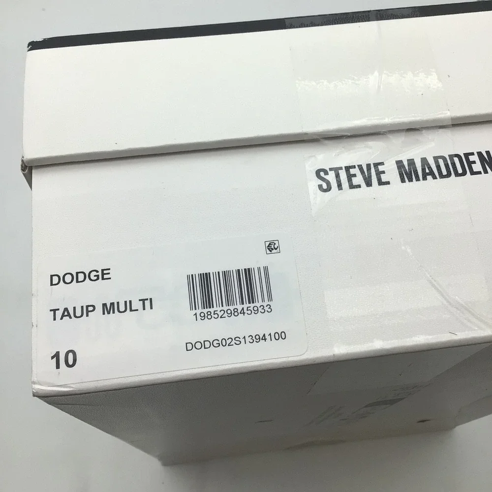 Steve Madden Dodge Taupe Suede Platform Sneakers Womens Size 10 Low‎ Top NEW